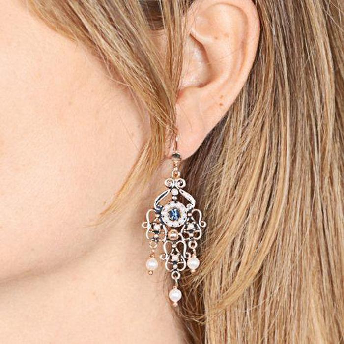 Boucles d'oreilles en argent 925
