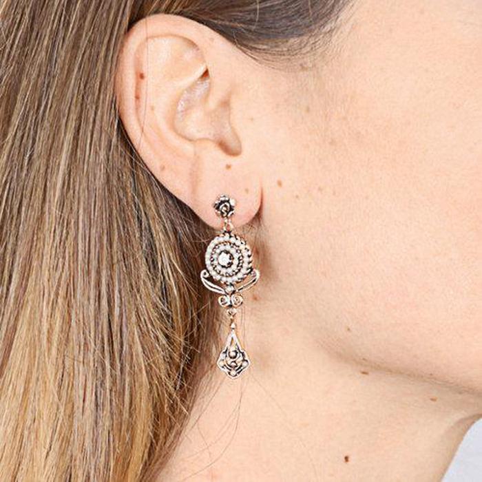 Boucles d'oreilles en argent 925