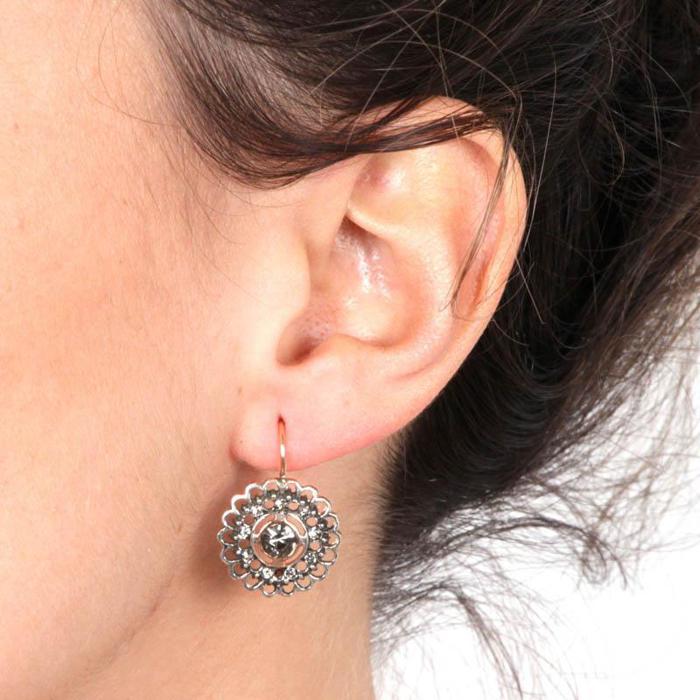 Boucles d'oreilles en argent 925
