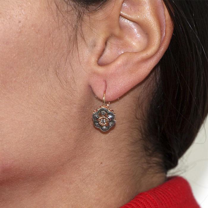 Boucles d'oreilles en argent 925