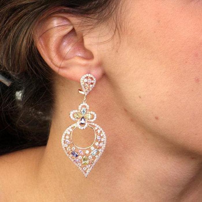 Boucles d'oreilles en argent 925