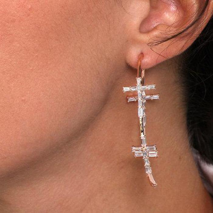 Boucles d'oreilles en argent 925