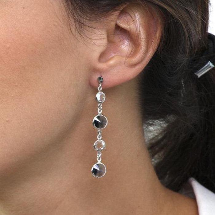 Boucles d'oreilles en argent 925