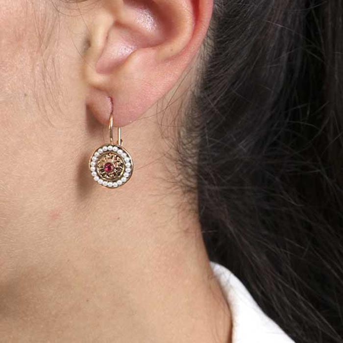 Boucles d'oreilles en argent 925