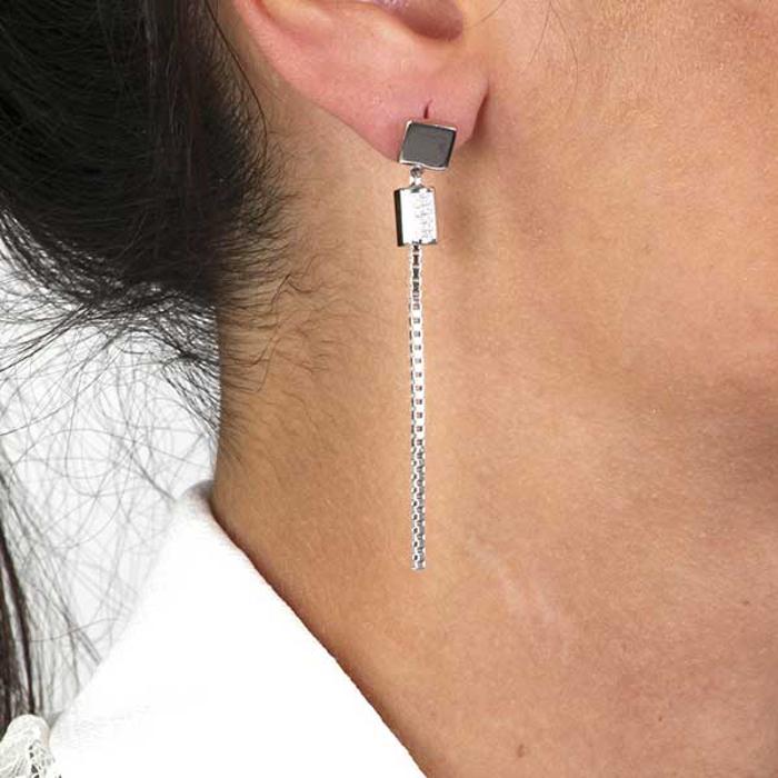Boucles d'oreilles en argent 925
