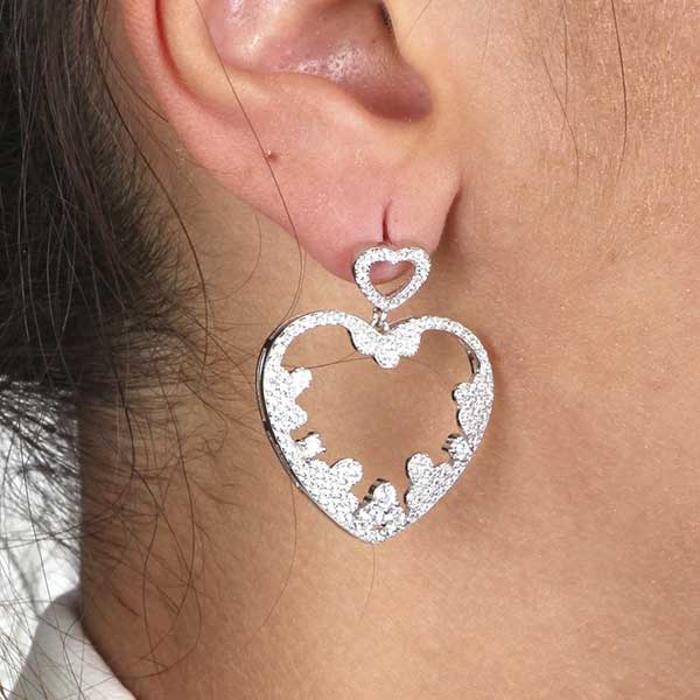 Boucles d'oreilles en argent 925