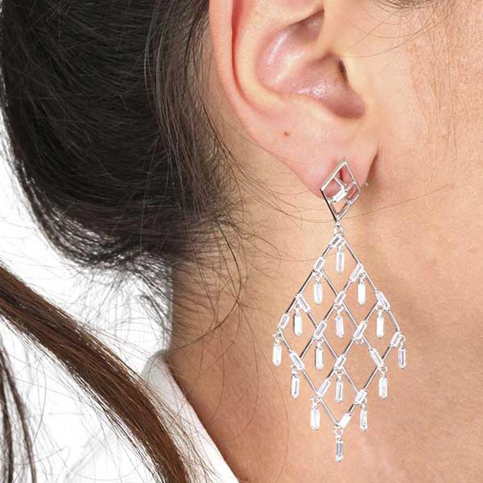 Boucles d'oreilles en argent 925