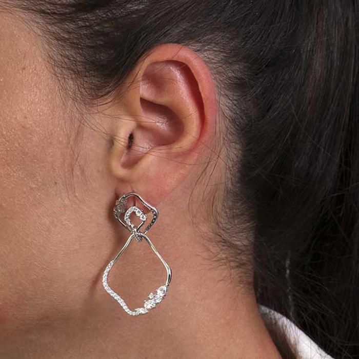 Boucles d'oreilles en argent 925