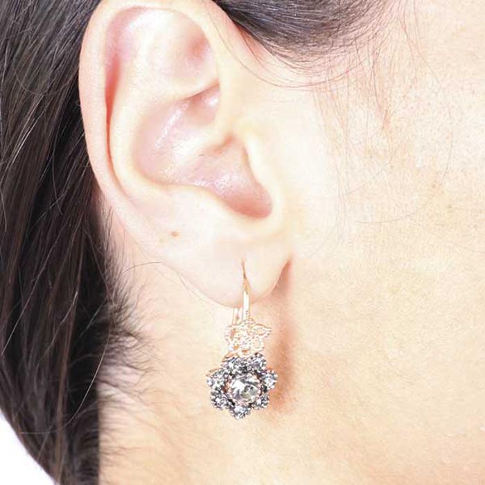 Boucles d'oreilles en argent 925