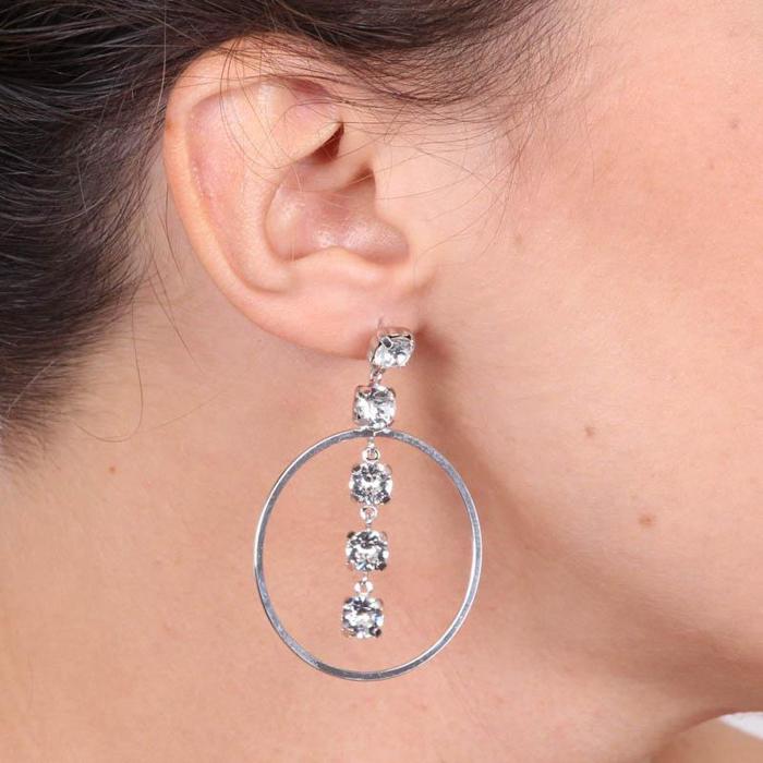Boucles d'oreilles en argent 925