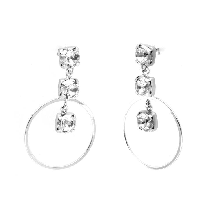 Boucles d'oreilles en argent 925