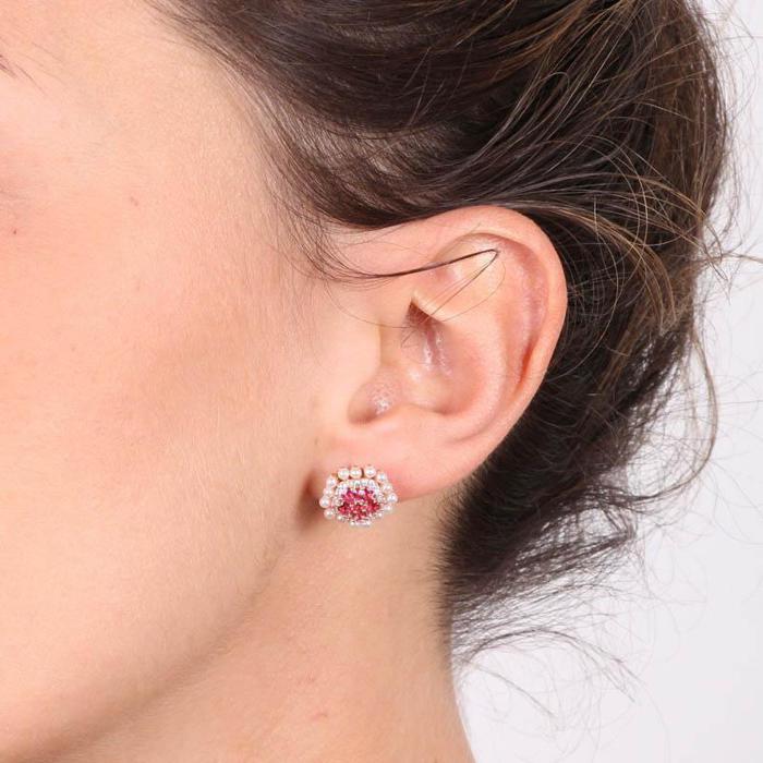 Boucles d'oreilles en argent 925