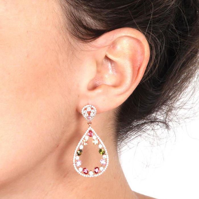 Boucles d'oreilles en argent 925