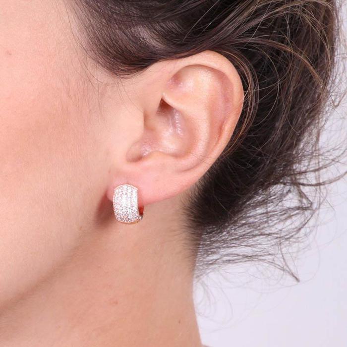 Boucles d'oreilles en argent 925