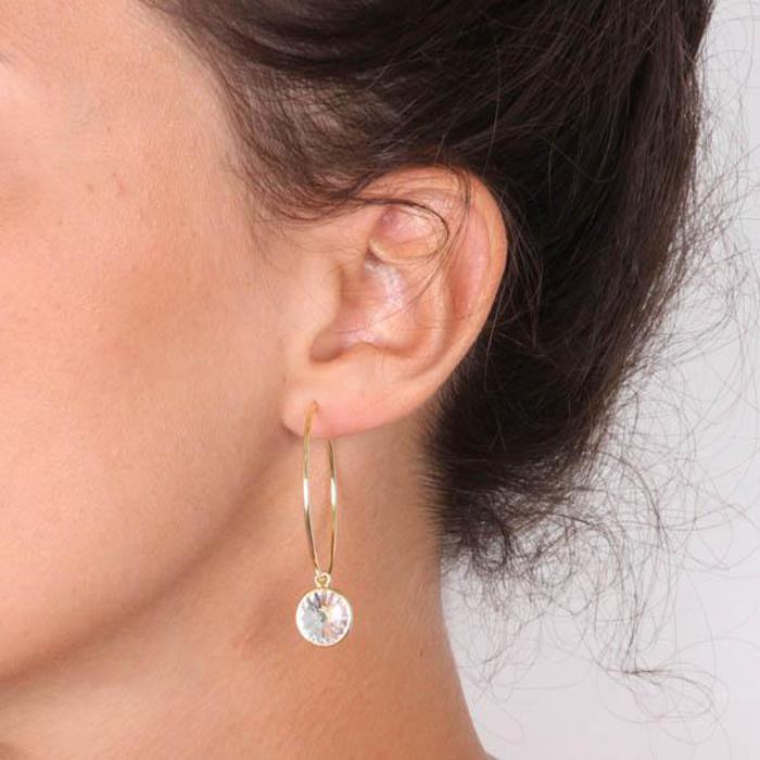 Boucles d'oreilles en argent 925