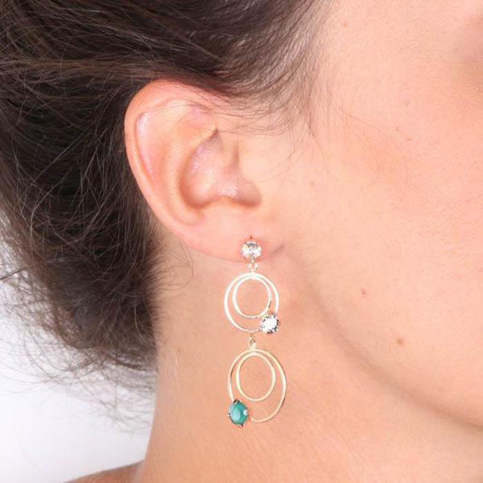 Boucles d'oreilles en argent 925