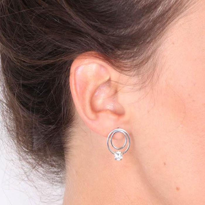 Boucles d'oreilles en argent 925