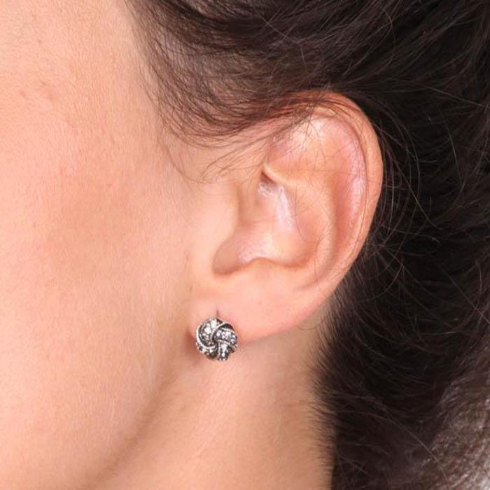 Boucles d'oreilles en argent 925