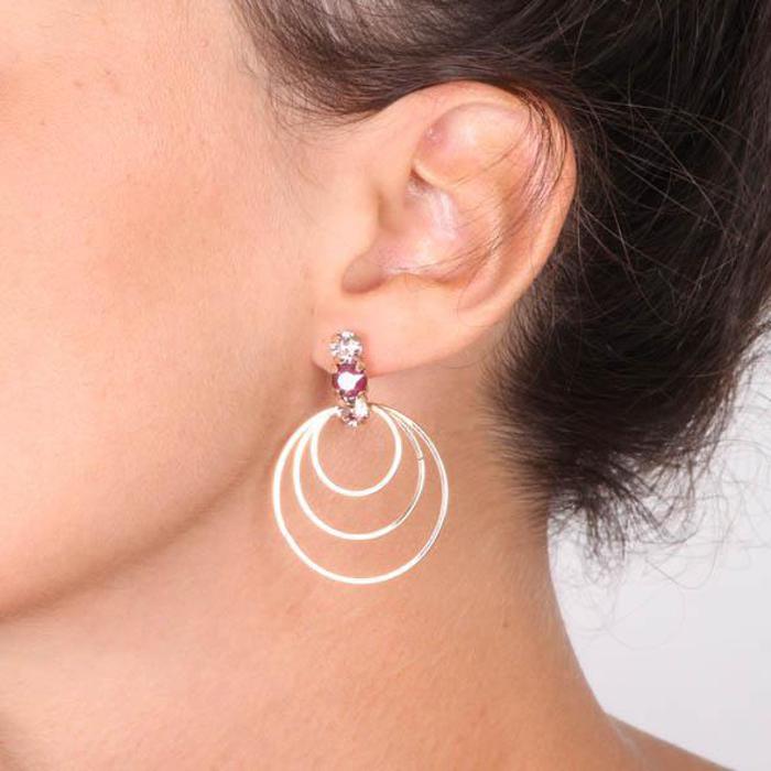 Boucles d'oreilles en argent 925