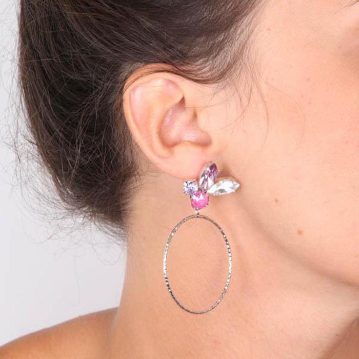 Boucles d'oreilles en argent 925