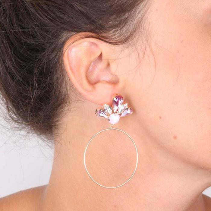 Boucles d'oreilles en argent 925