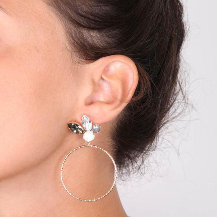 Boucles d'oreilles en argent 925