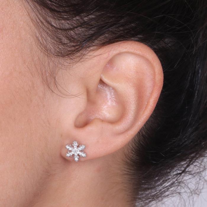 Boucles d'oreilles en argent 925