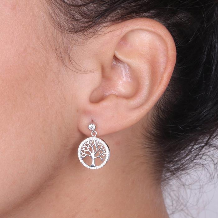 Boucles d'oreilles en argent 925