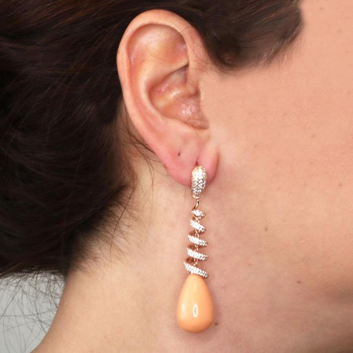 Boucles d'oreilles en argent 925
