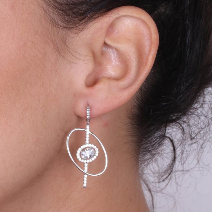 Boucles d'oreilles en argent 925