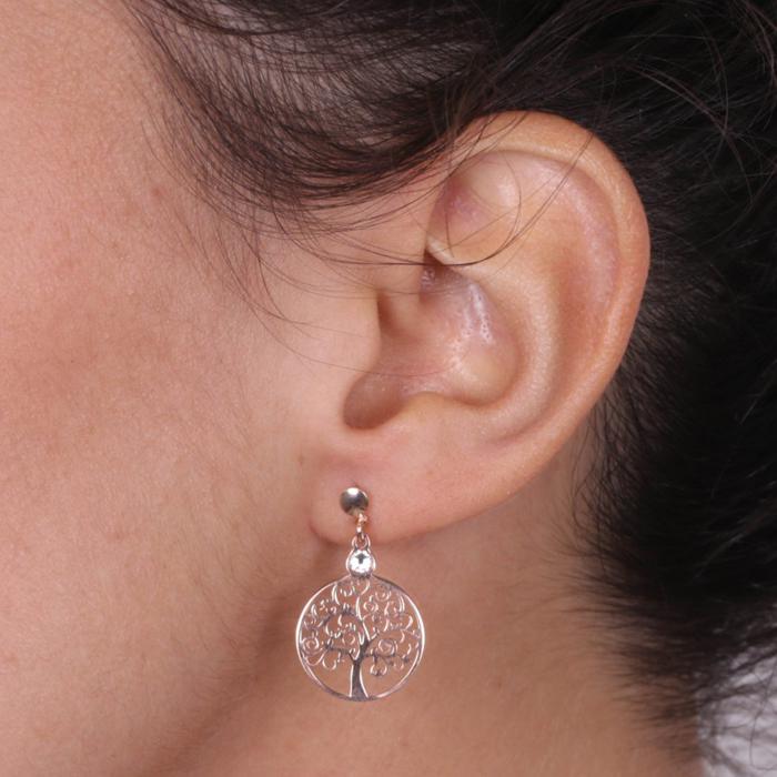 Boucles d'oreilles en argent 925