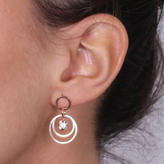Boucles d'oreilles en argent 925
