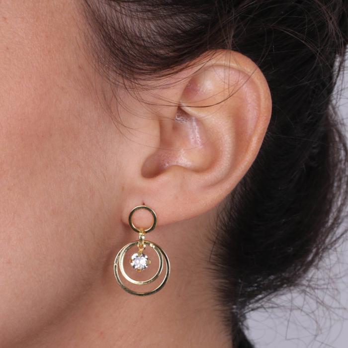 Boucles d'oreilles en argent 925