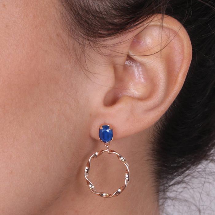 Boucles d'oreilles en argent 925