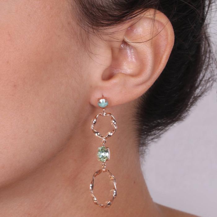 Boucles d'oreilles en argent 925