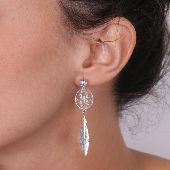 Boucles d'oreilles en argent 925