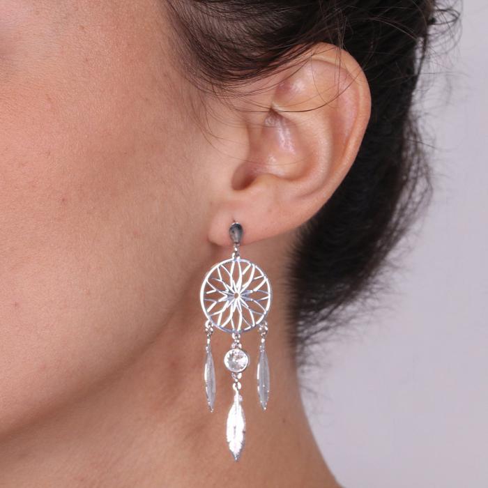 Boucles d'oreilles en argent 925