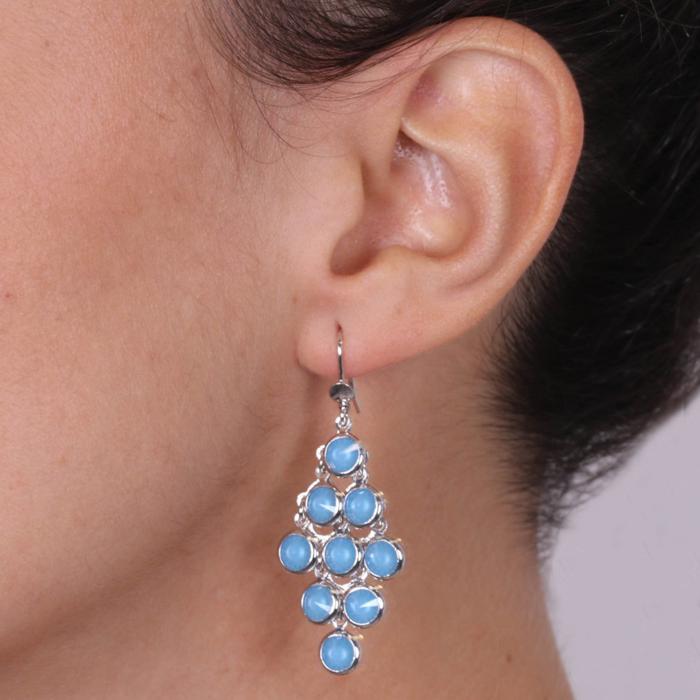 Boucles d'oreilles en argent 925