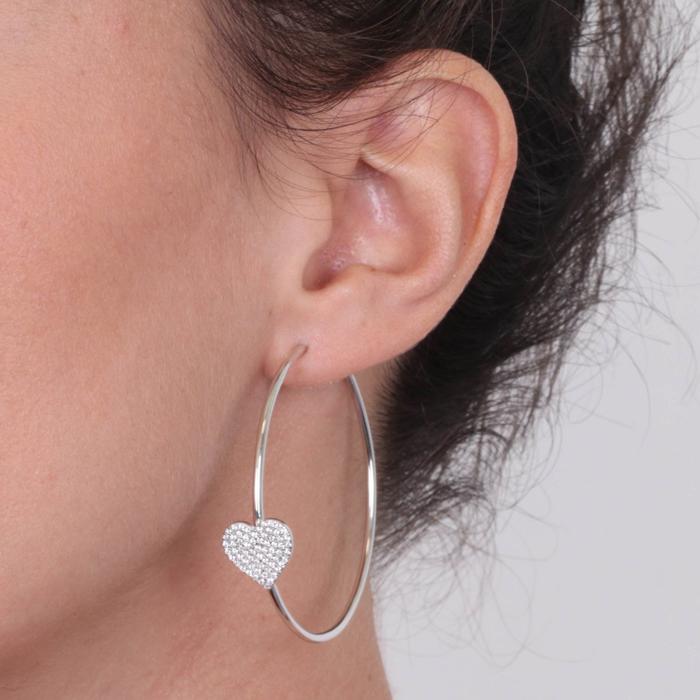 Boucles d'oreilles en argent 925