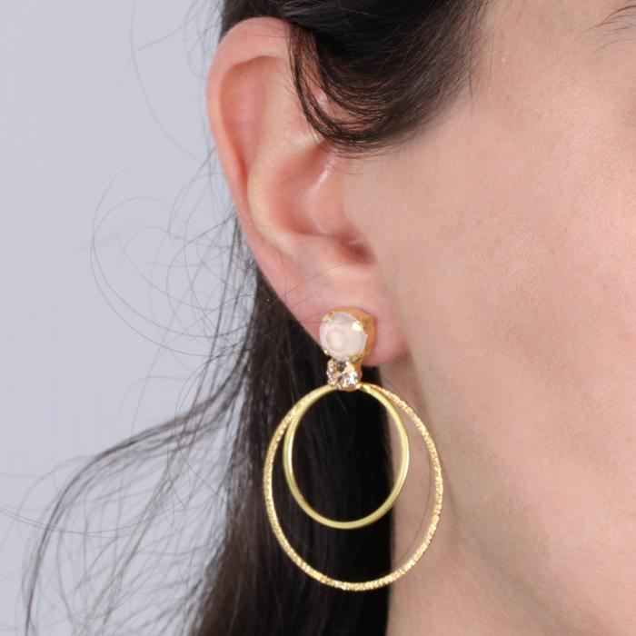 Boucles d'oreilles en argent 925
