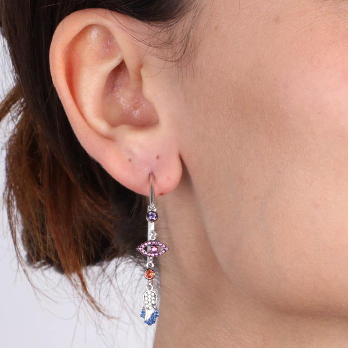 Boucles d'oreilles en argent 925