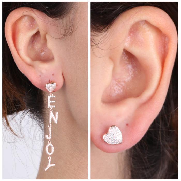 Boucles d'oreilles en argent 925