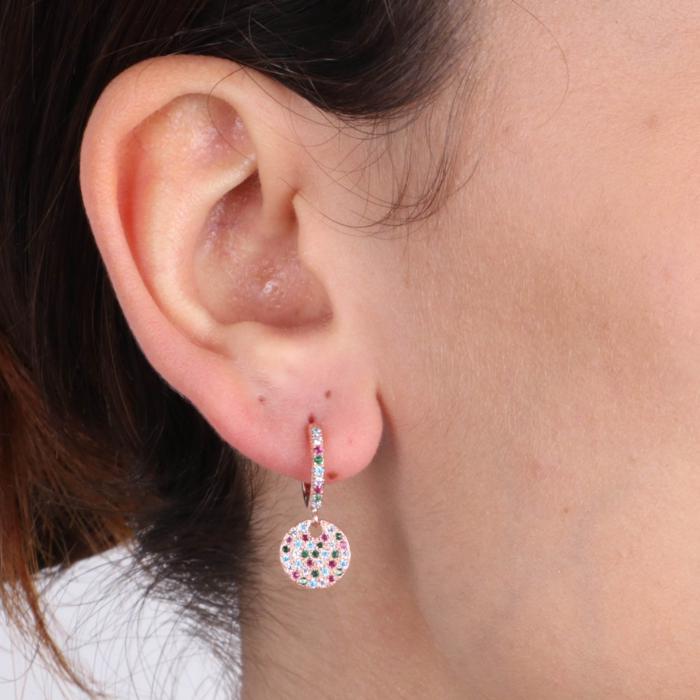 Boucles d'oreilles en argent 925