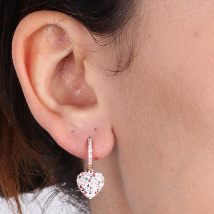 Boucles d'oreilles en argent 925
