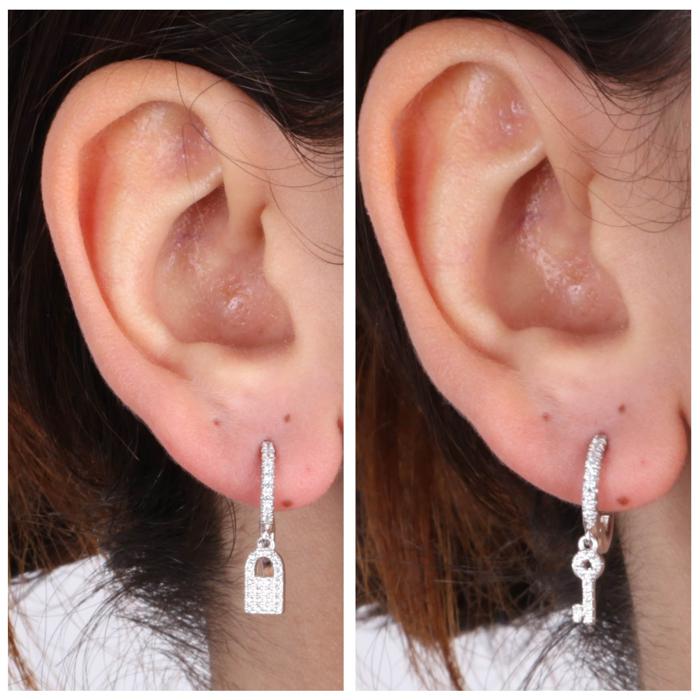 Boucles d'oreilles en argent 925