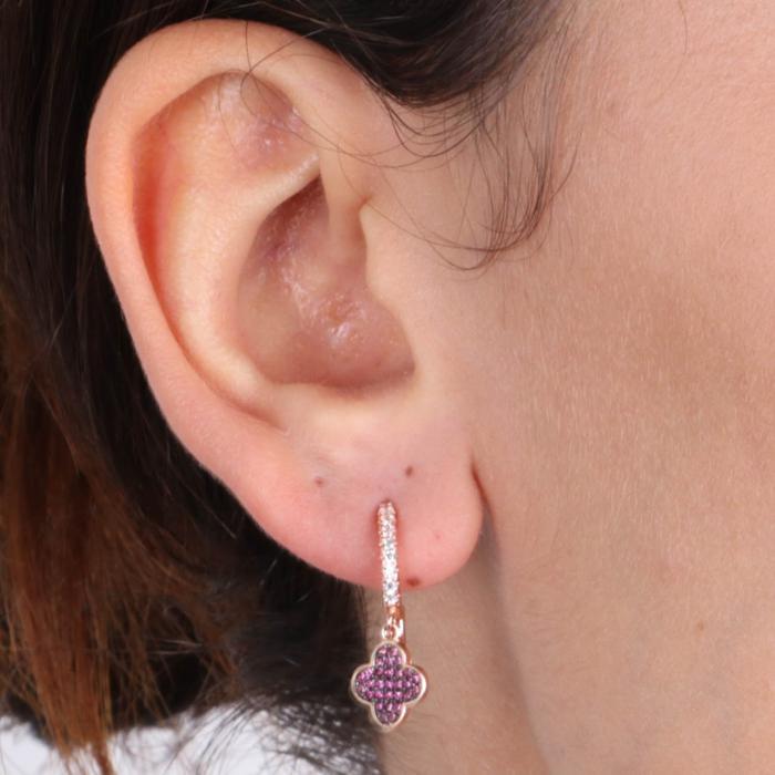Boucles d'oreilles en argent 925