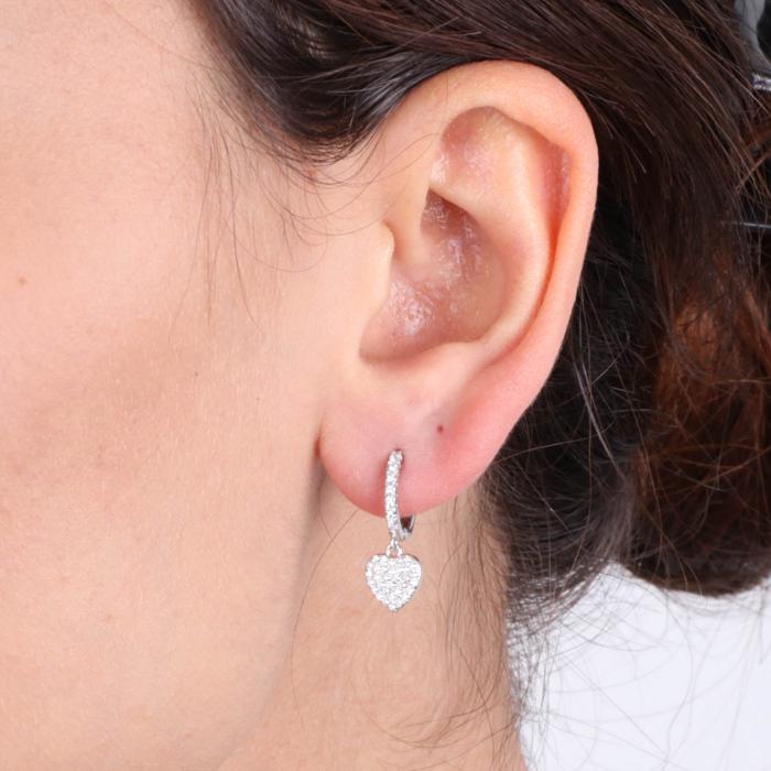 Boucles d'oreilles en argent 925