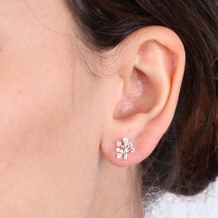 Boucles d'oreilles en argent 925