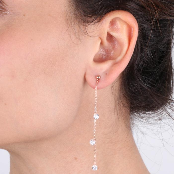 Boucles d'oreilles en argent 925