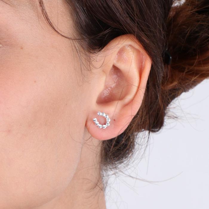Boucles d'oreilles en argent 925
